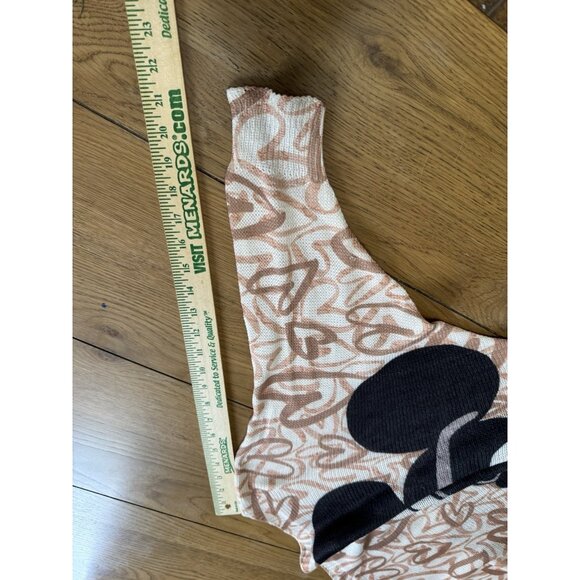 Free for‎ Humanity Top Women OS Colorful Mickey Mouse Paris Made Knit Sweater - Picture 7 of 10